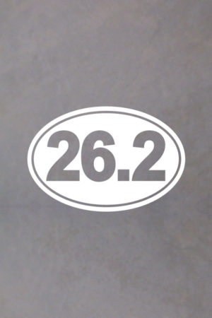 Marathon Oval Decal