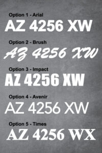 Arizona AZ Boat Decals