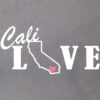 Cali Love Decal